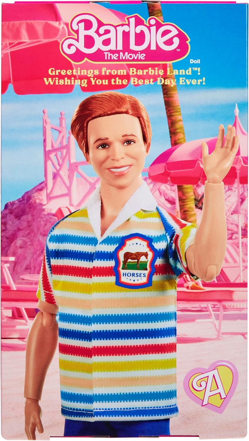 Thumbnail 5 de Barbie Le Film Poupée Collector Allan — Michael Cera dans Le rôle d’Allan avec 2 tenues amovibles