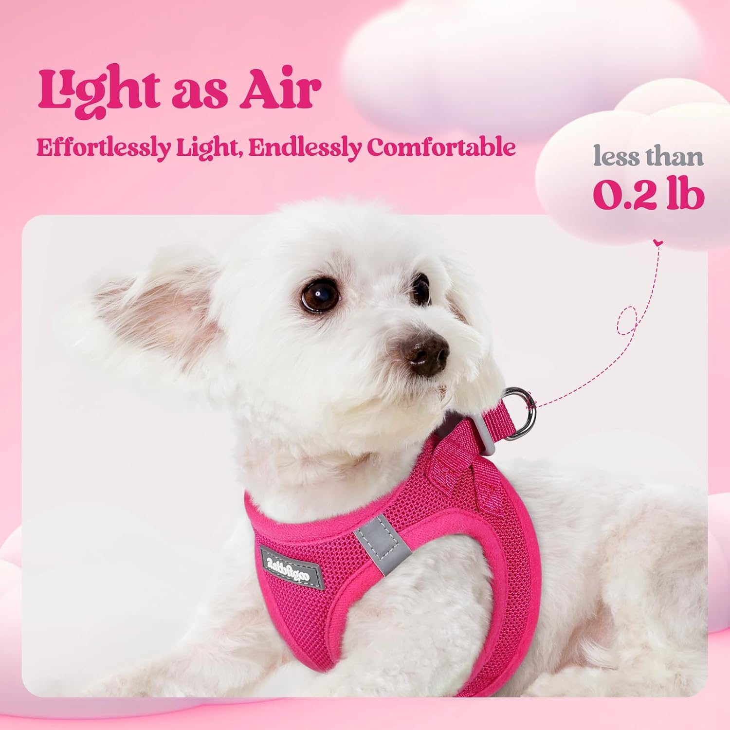 Detalle de rabbitgoo Dog Harness and Leash Set, Size S