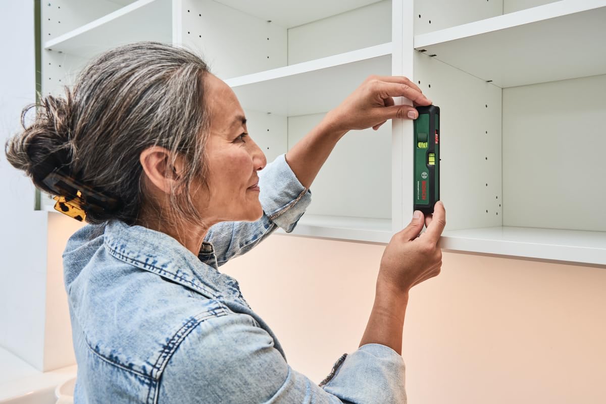 Thumbnail 5 de Bosch Laser-Wasserwaage UniversalWallLevel (3-in-1): Linienlaser bis 5 m, Laserpunkt bis 20 m