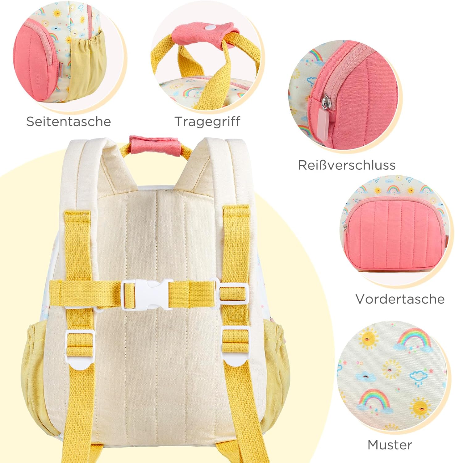 Thumbnail 2 de GAGAKU Toddler Backpack 11x9x3.5in