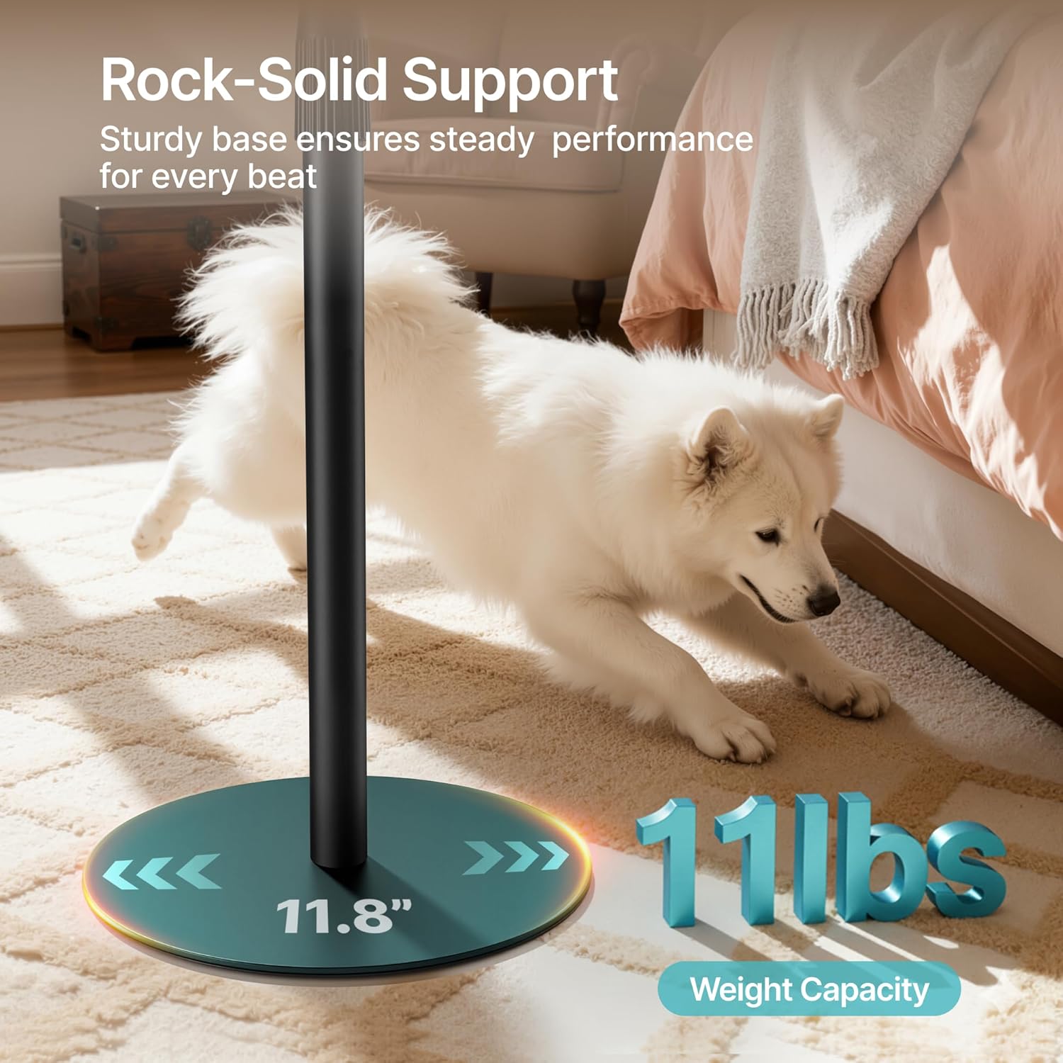 Detalle 2 de PEGZONE Speaker Stands 42.6"
