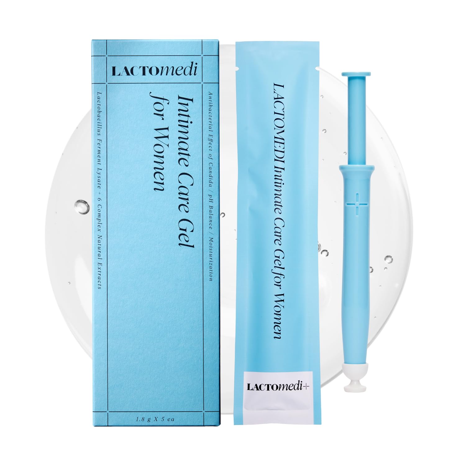 Detalle de LACTOMEDI Intimate Care Gel 5-Day box