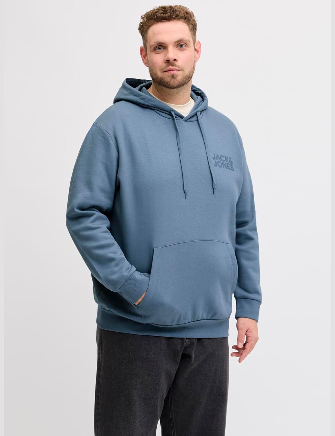 Thumbnail 1 de JACK & JONES Herren Jjecorp Logo Sweat Hood – Kapuzenpullover im Regular Fit (1er Pack)