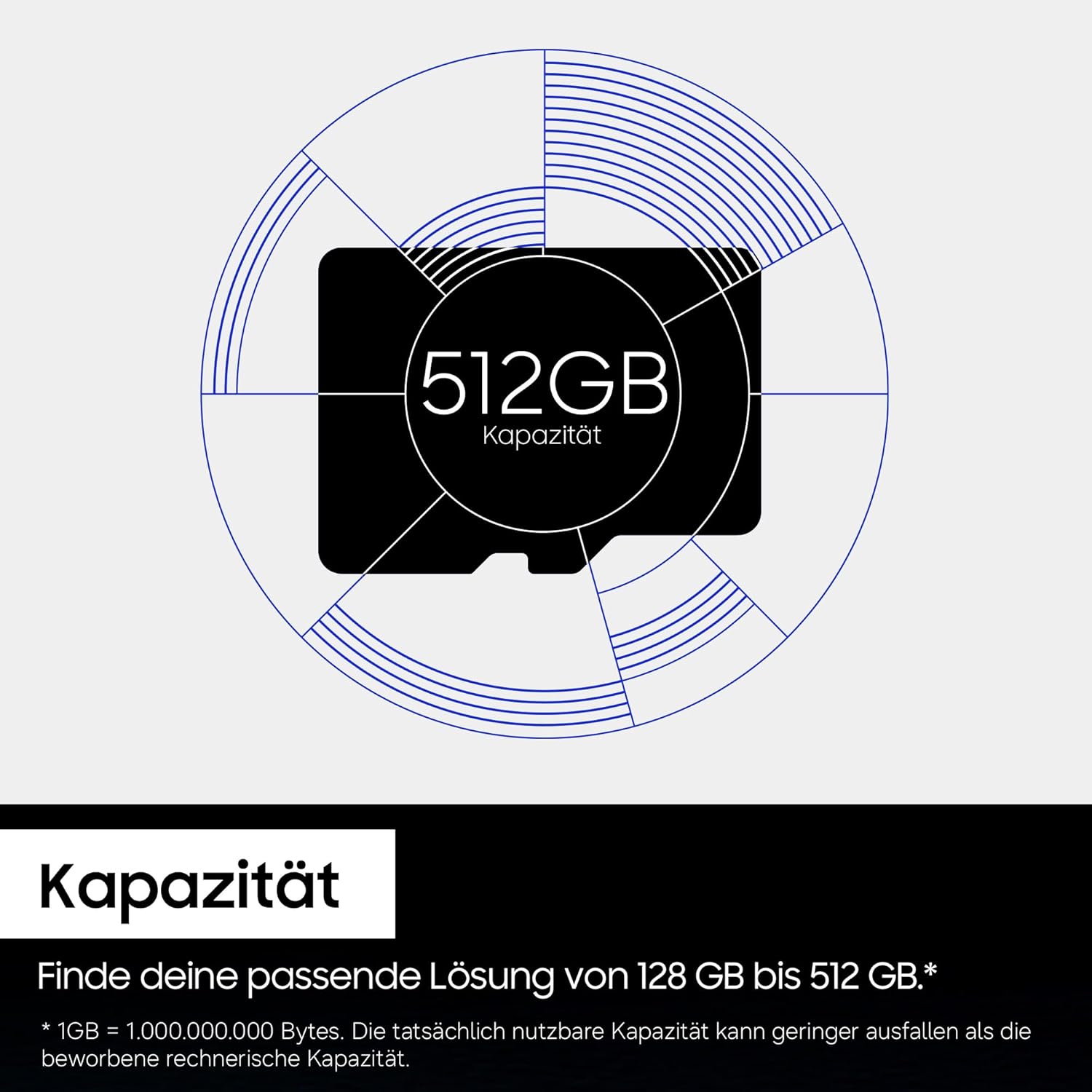 Detalle de Samsung T9 microSD-Karte, 512 GB – UHS-I U3, 200 MB/s Lesen, 130 MB/s Schreiben, für Drohnen, Action-Kameras und 360°-Kameras