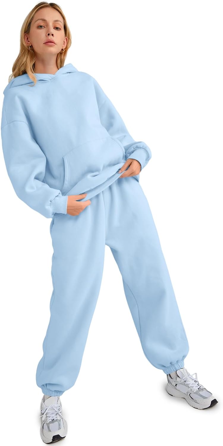 Thumbnail 4 de AUTOMET Womens 2 Piece Outfits Lounge Hoodie Sweatsuit Sets