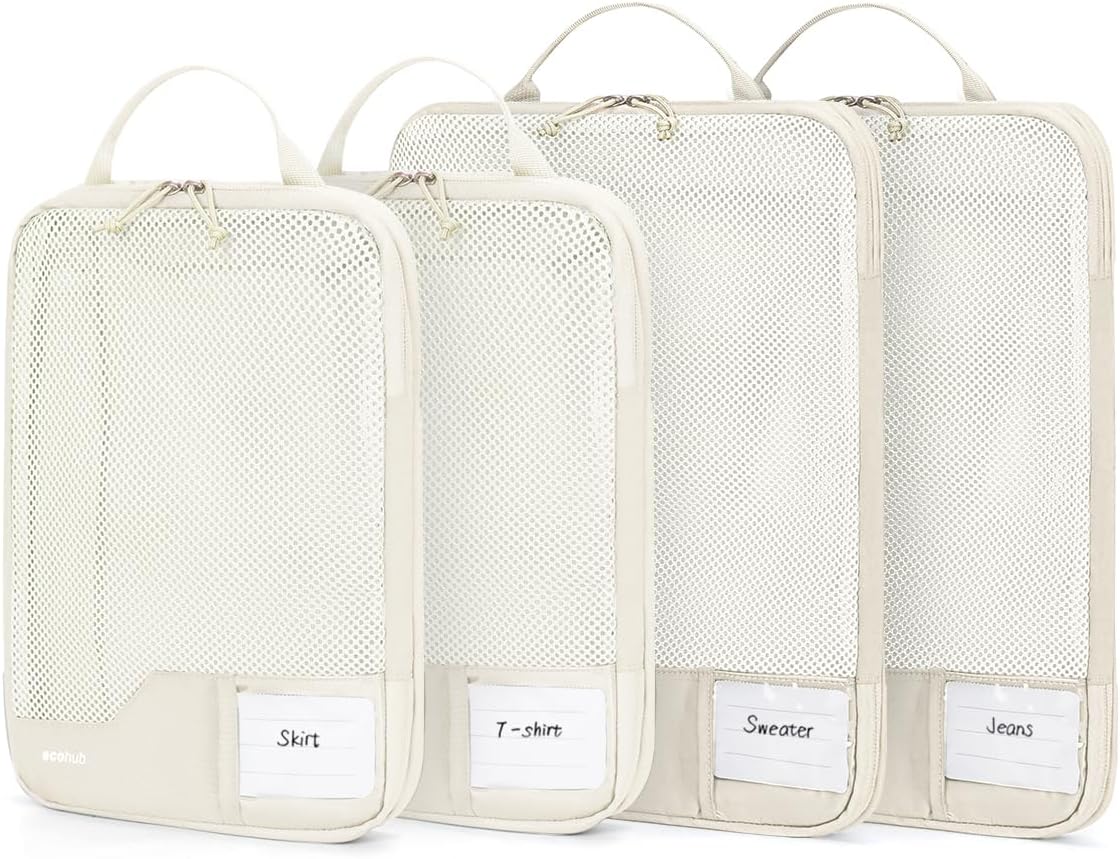 Detalle de ECOHUB Compressione organizer da viaggio 4 pezzi