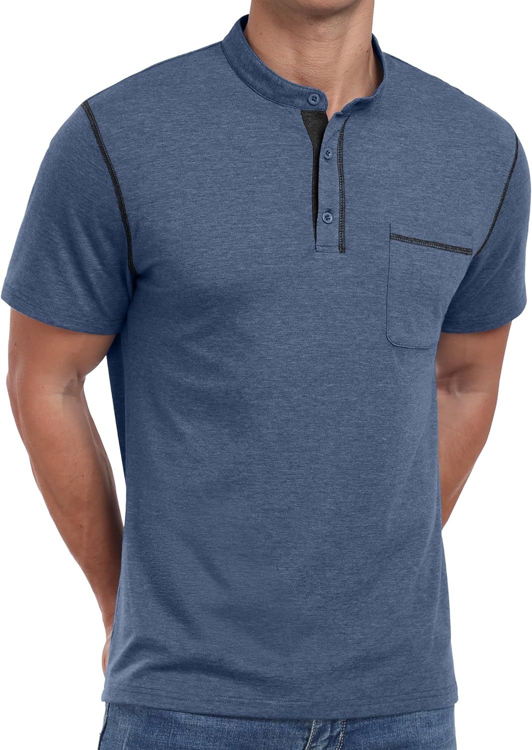 Thumbnail 2 de Sailwind Men’s Henley Short Sleeve Shirt