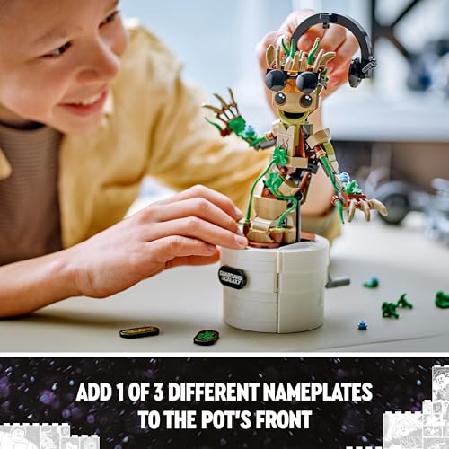 Thumbnail 6 de LEGO Marvel Dancing Groot Buildable Animated Toy (76297) – A playful, interactive Groot for 10+