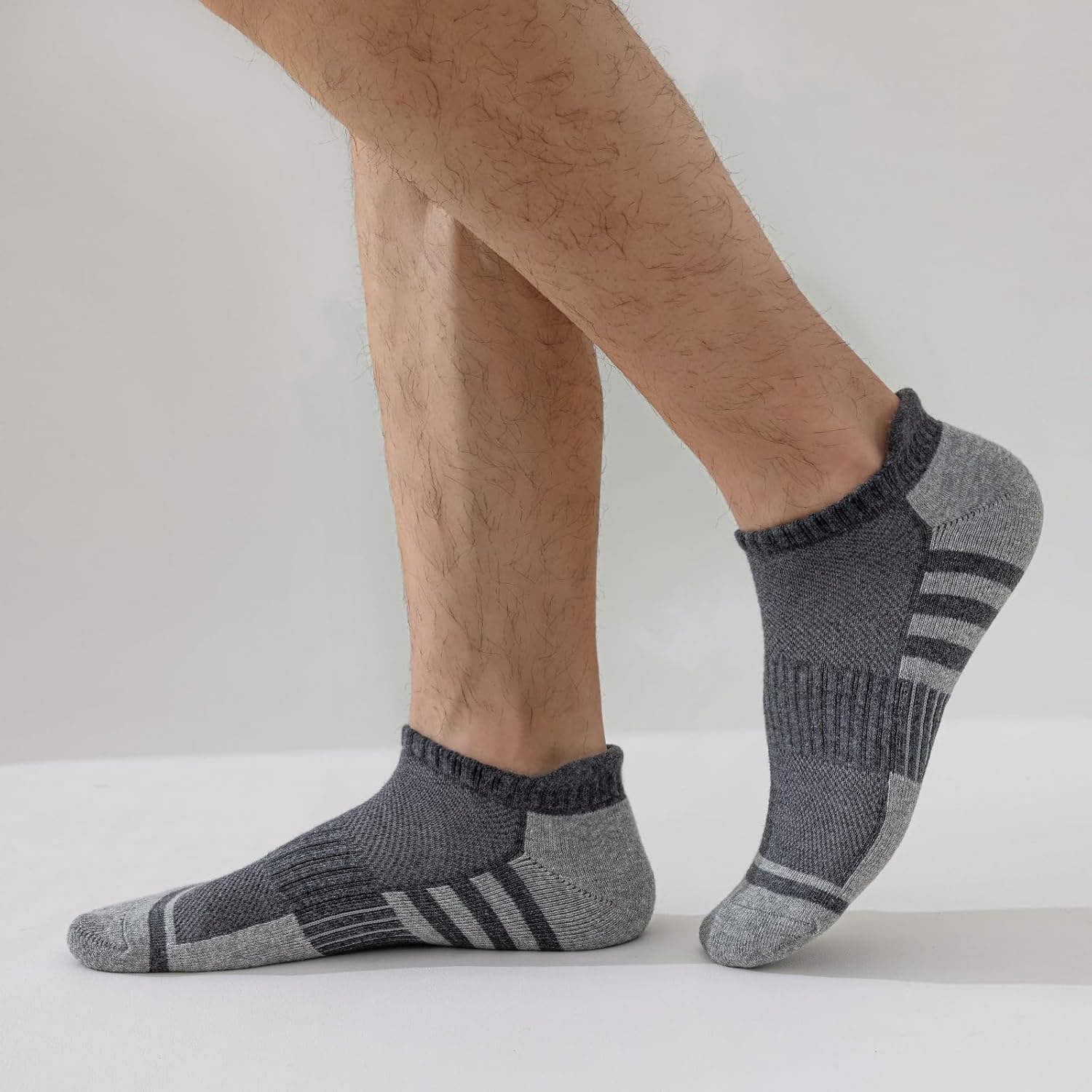 Thumbnail 2 de Stoeury calzini uomo donna corti in cotone (6 paia) per running, sport e lavoro