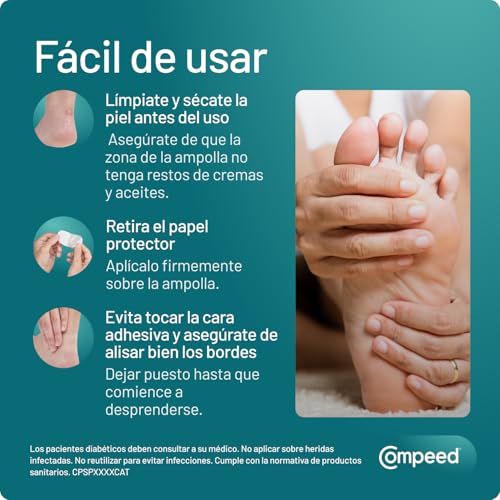 Thumbnail 6 de Compeed Ampollas Surtido – Pack 2 x 6 apósitos hidrocoloides para pies