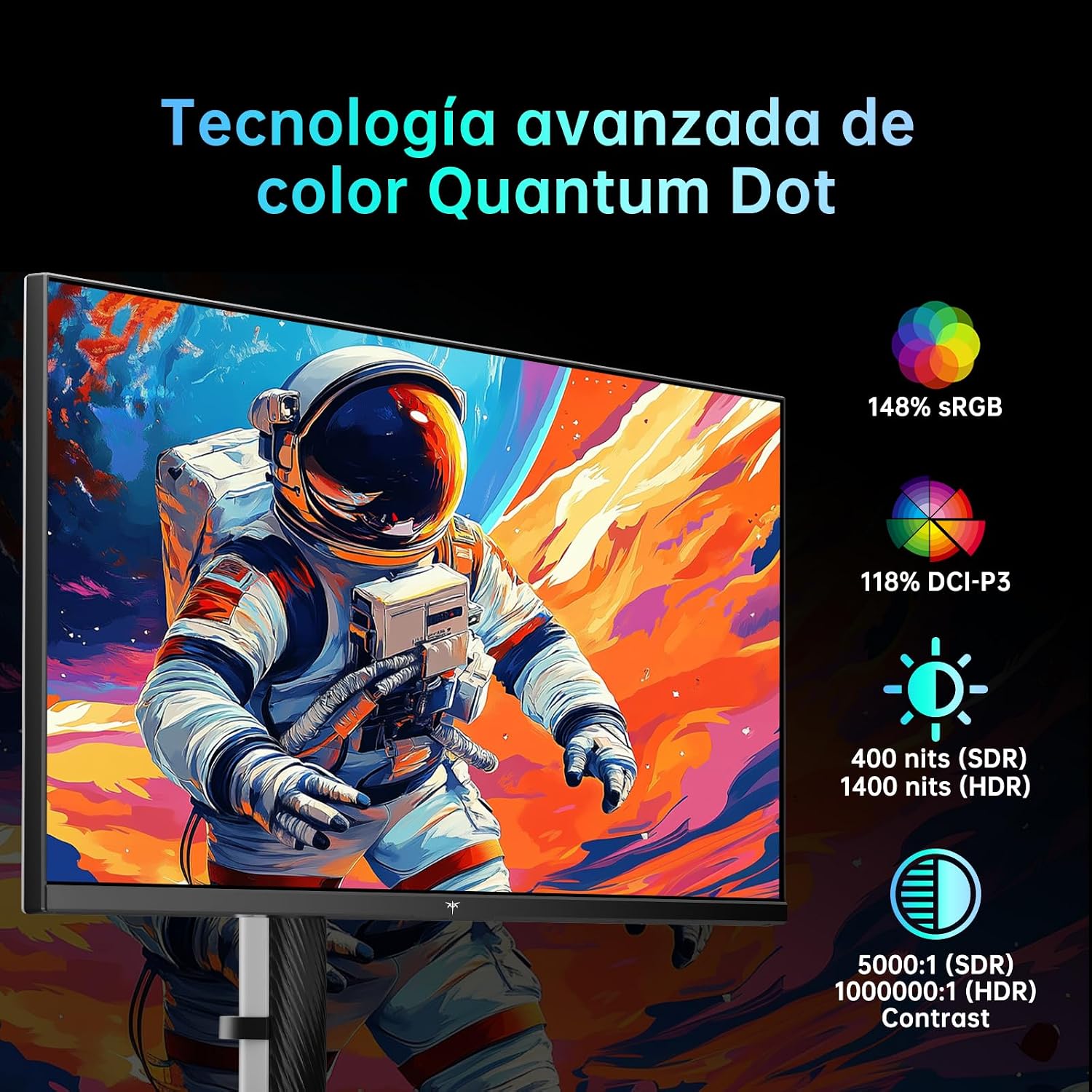 Thumbnail 4 de KTC H27P6 Monitor 27" 4K 160Hz