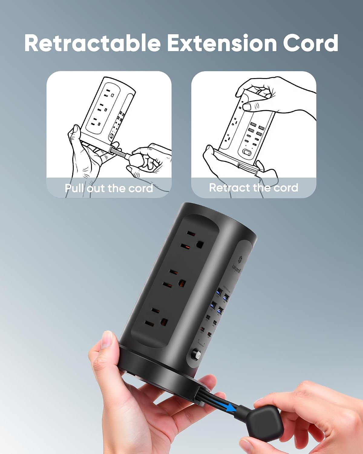 Detalle 2 de Kakyanill 115W USB Charging Station