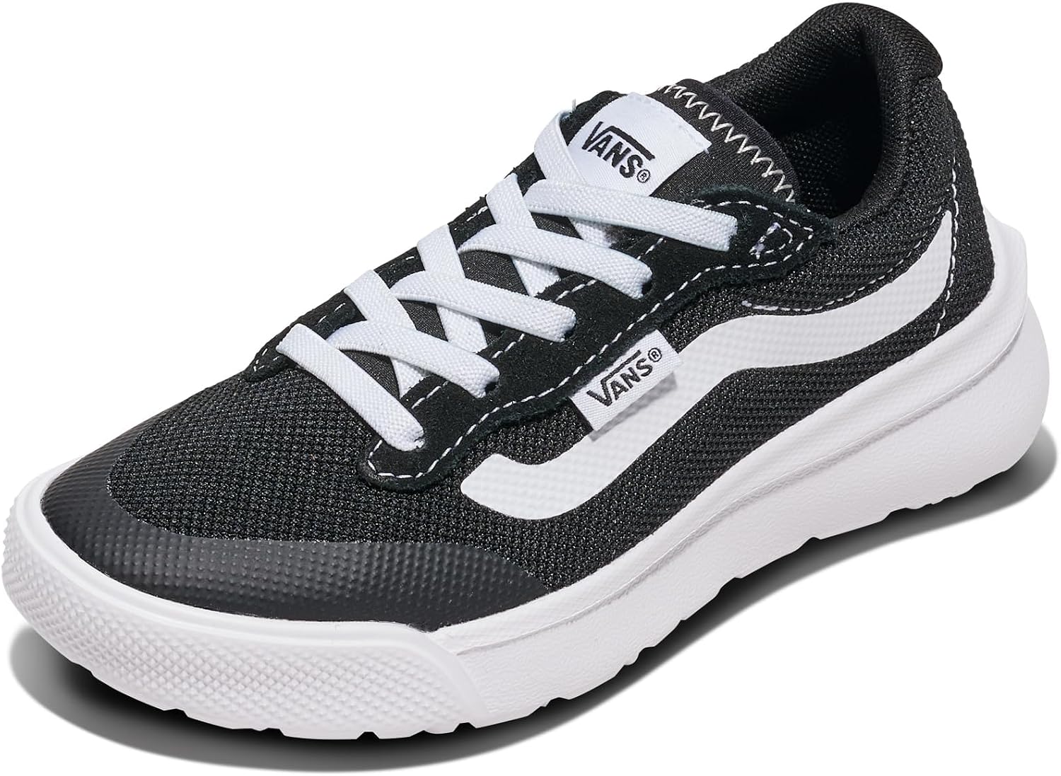 Detalle de Sneaker Vans unisex per bambini Range BRZ con lacci e suola in gomma