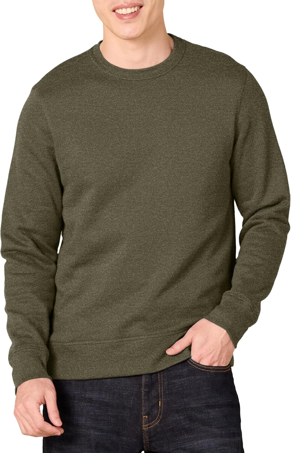 Thumbnail 6 de Amazon Essentials Herren Fleece-Sweatshirt mit Rundhalsausschnitt (Big & Tall)