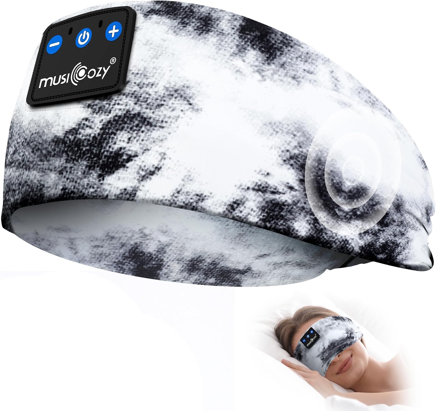Detalle de MUSICOZY Sleep Headphones with Bluetooth 5.4