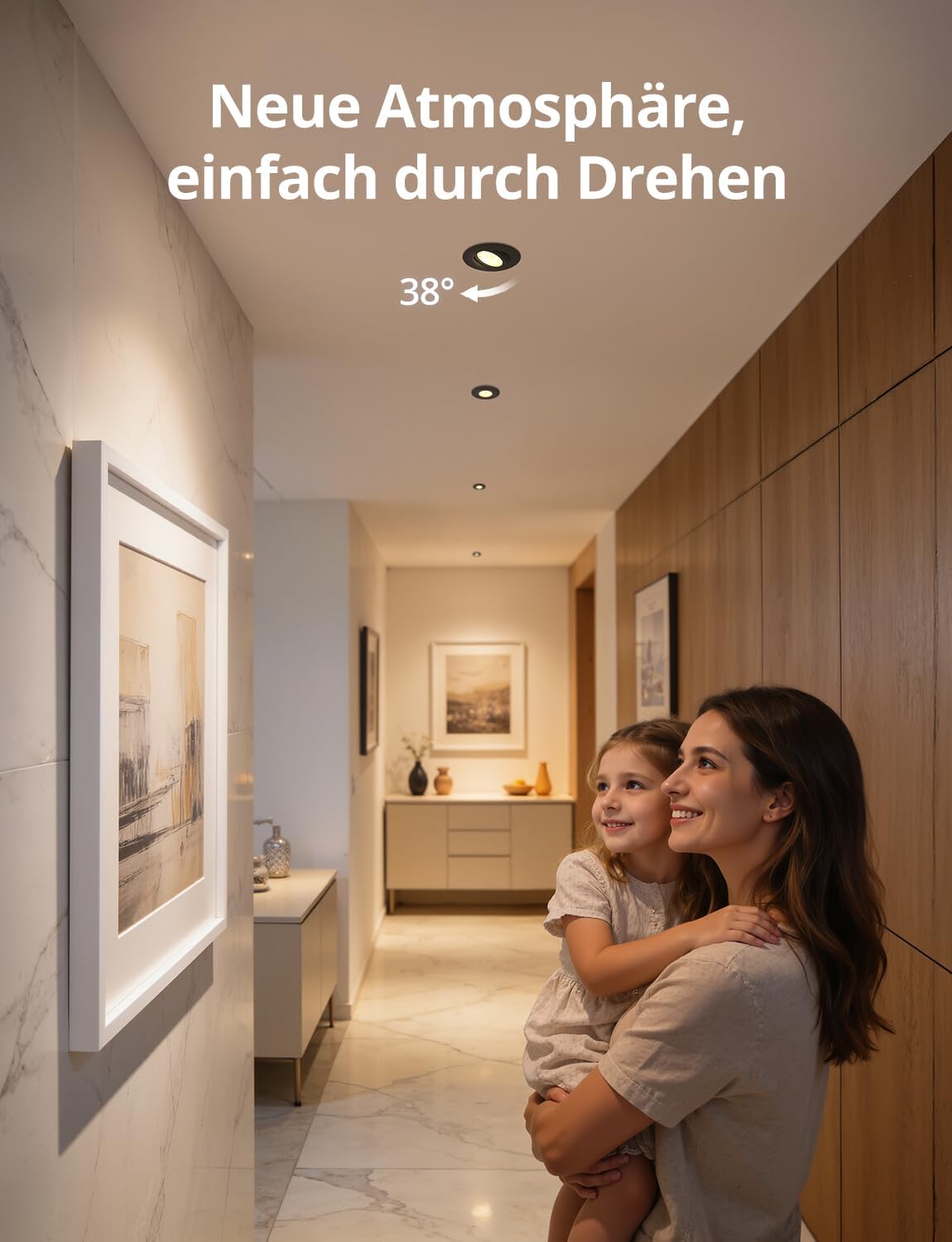 Detalle 2 de BOJIM Einbaustrahler LED 5,5 W 10er Set