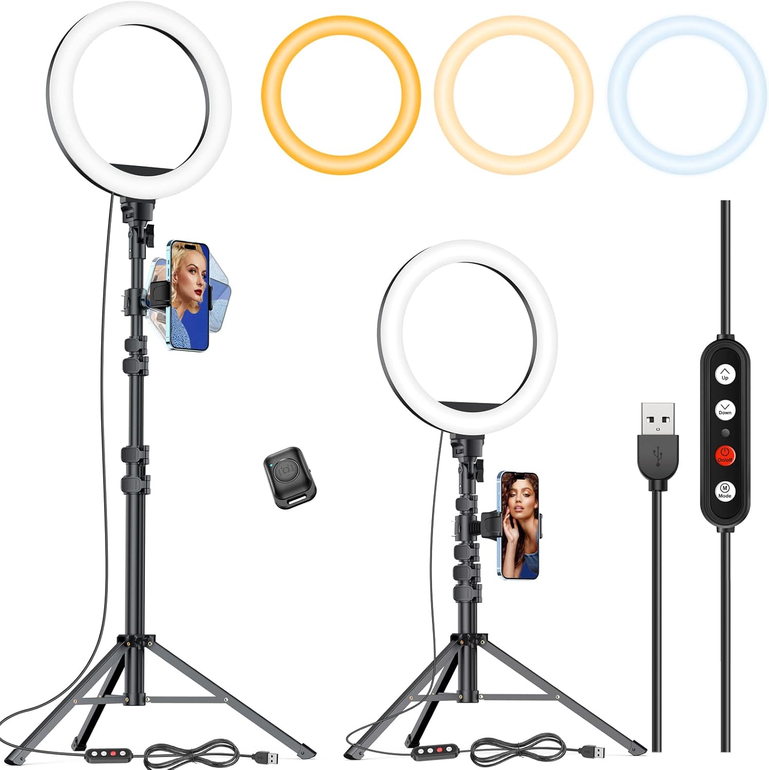 Detalle de Kaiess 10.2" Selfie Ring Light