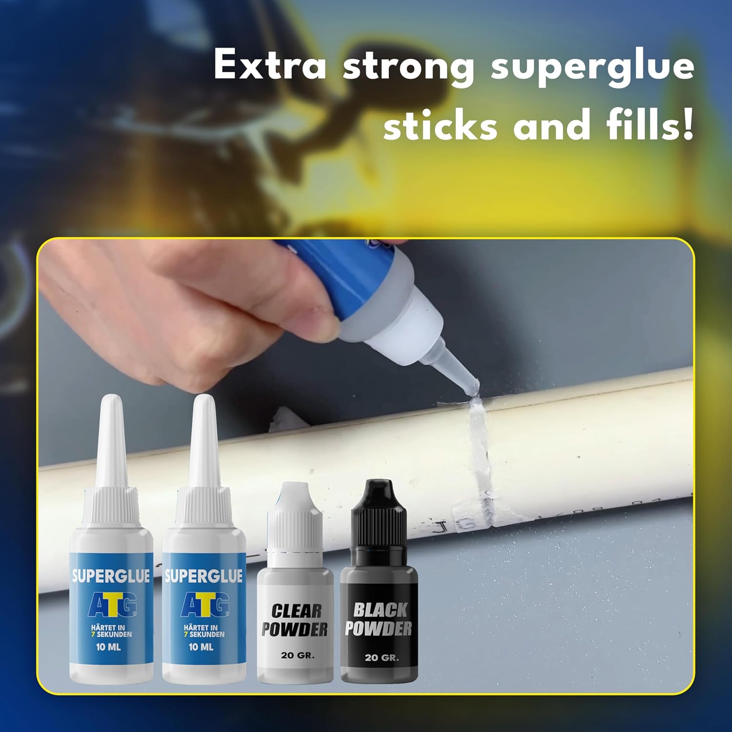Thumbnail 5 de ATG Fix-IT Duo Super Glue 2K
