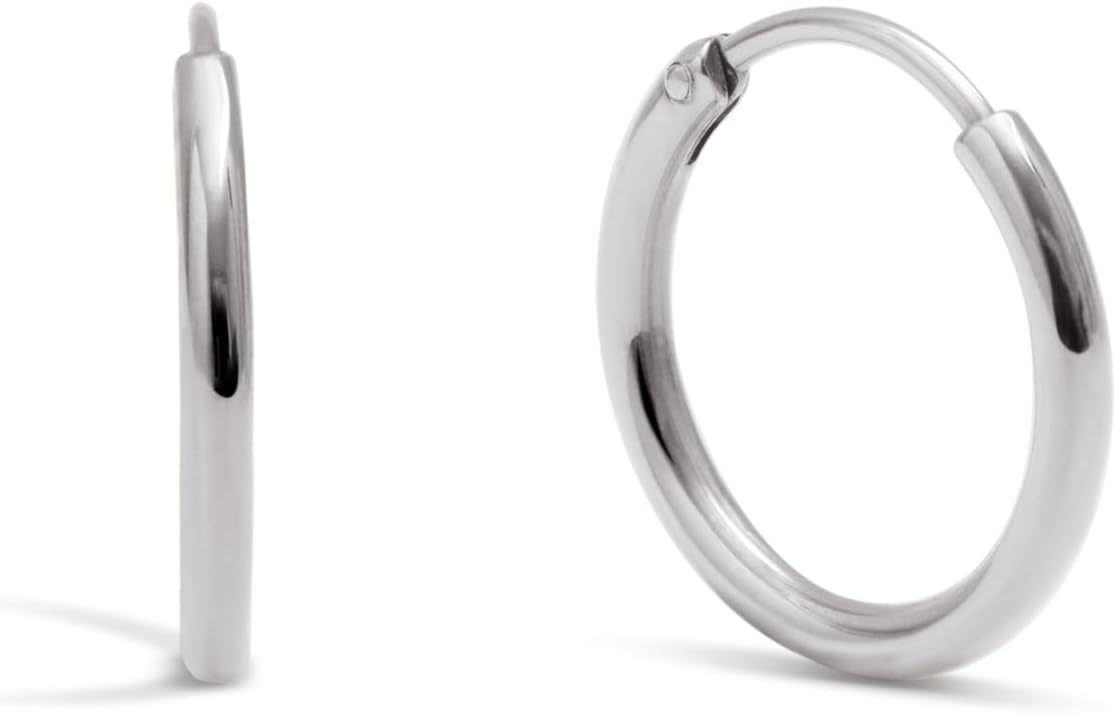 Detalle de SINGULARU Pendientes Aro Maria S. Acero ✨💍