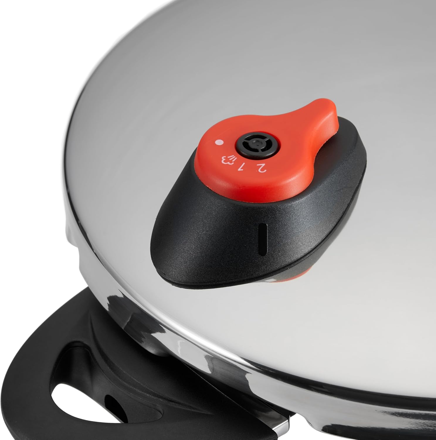 Thumbnail 3 de Amazon Basics Schnellkochtopf aus Edelstahl 6 l mit Dampfgarer – induktionsgeeignet