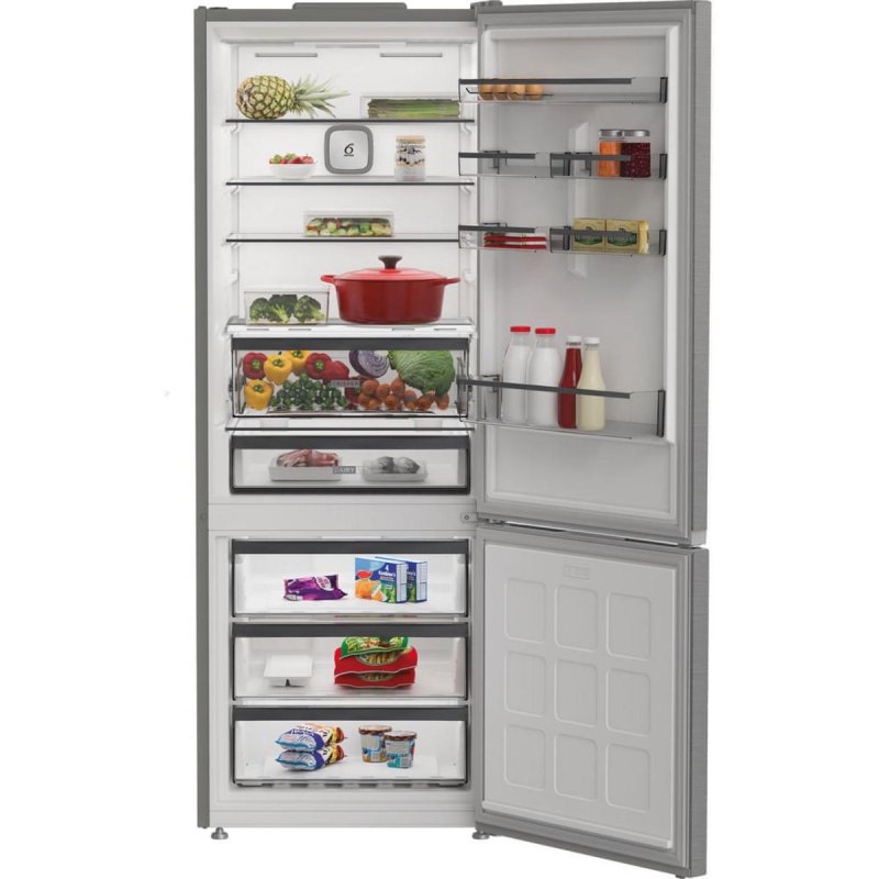 Detalle de Whirlpool Frigorífico No Frost 2 Puertas 490 L, 192 cm, Inox – WHK2 6493 X5E