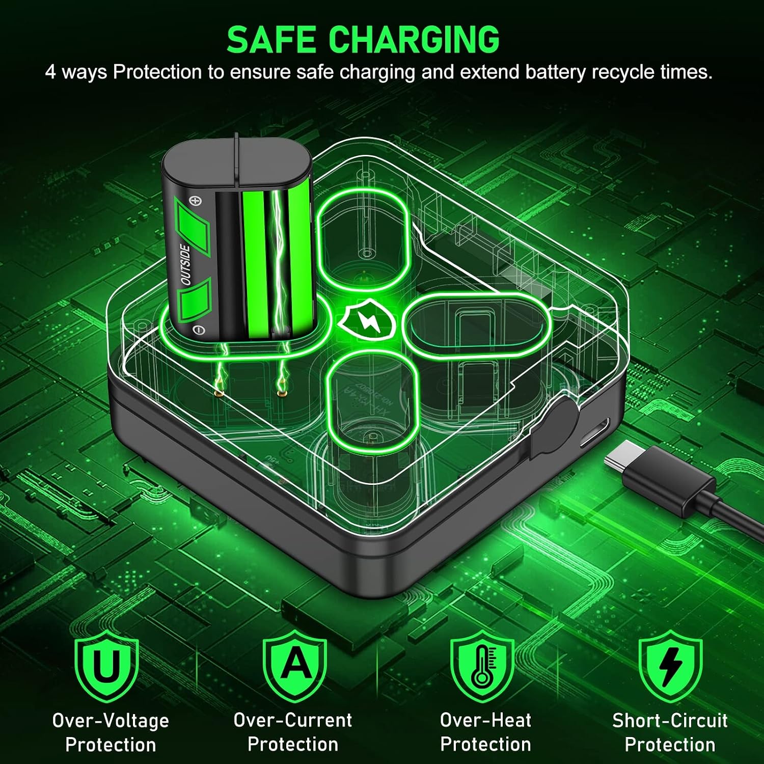 Thumbnail 4 de HASACOOL Controller Battery Pack 5520 mWh for Xbox controllers