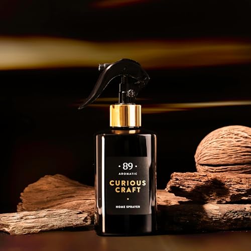 Detalle de Aromatic •89• Raumspray 300ml Zitrone, Safran & Patchouli – langanhaltender Duft für Zuhause