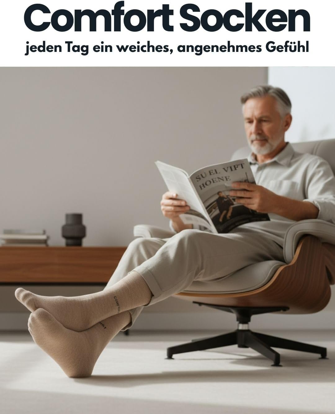 Thumbnail 1 de sockenkauf24 10 Paar Comfort Socken ohne Gummibund & ohne Naht für Damen und Herren