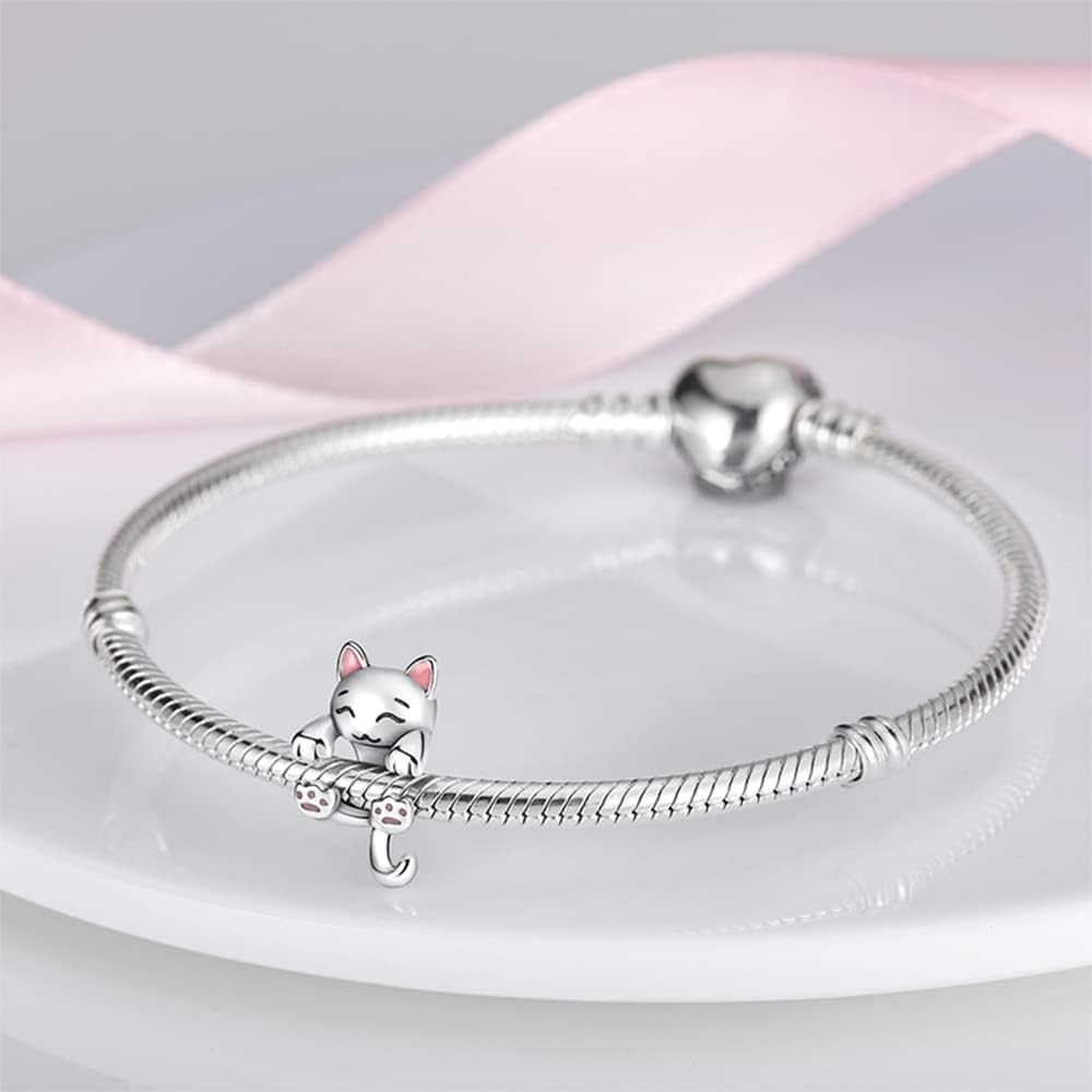 Thumbnail 1 de KUNVONIC Charm Anhänger aus 925 Sterling Silber für Armband & Kette (kompatibel mit europäischen Charmes)