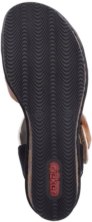 Thumbnail 3 de Rieker Damen Keilabsatz Sandalen – Komfort trifft Stil