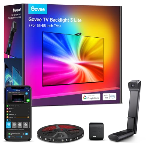 Detalle de Govee TV Backlight 3 Lite with Fish-Eye Correction Function