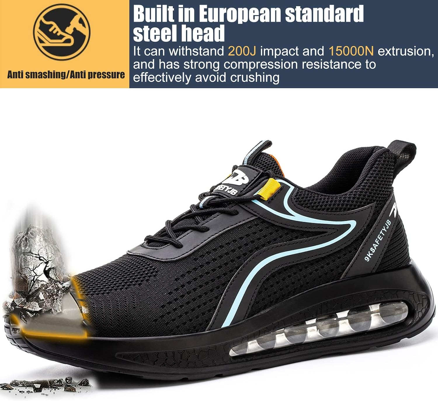 Detalle 2 de OBQcare chaussures de sécurité antidérapantes