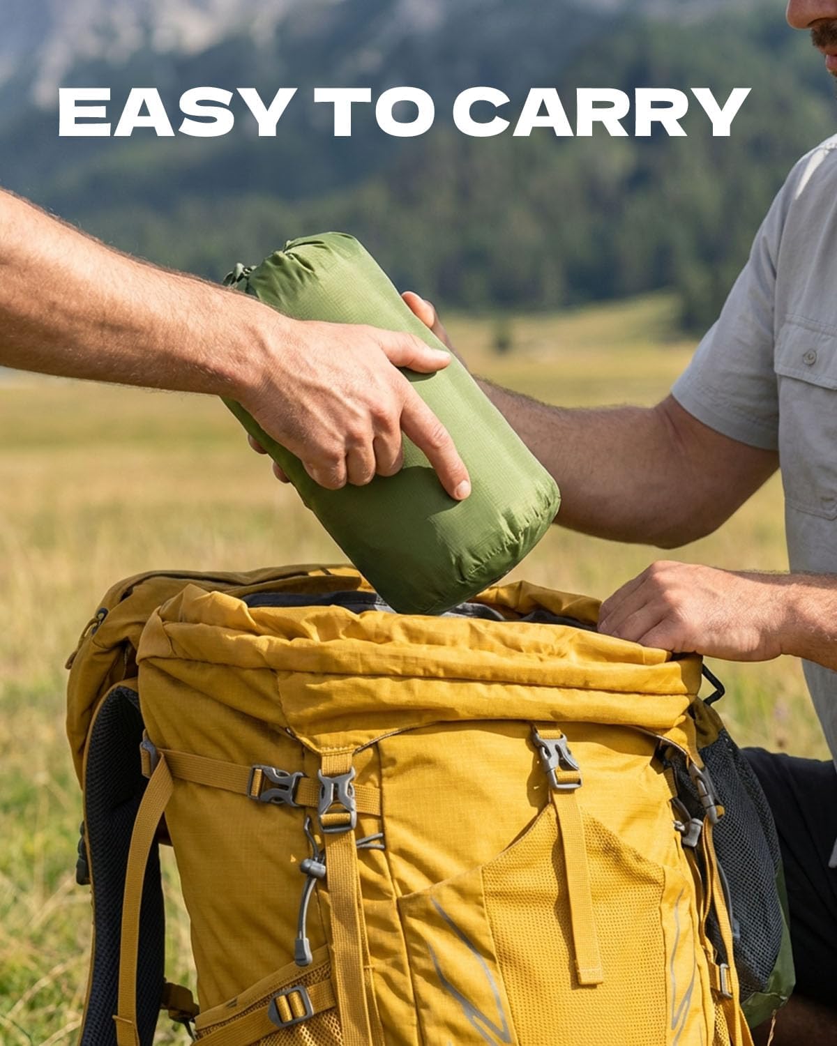Thumbnail 5 de Rgaden Single Camping Mattress with Integrated Pillow and Foot Pump