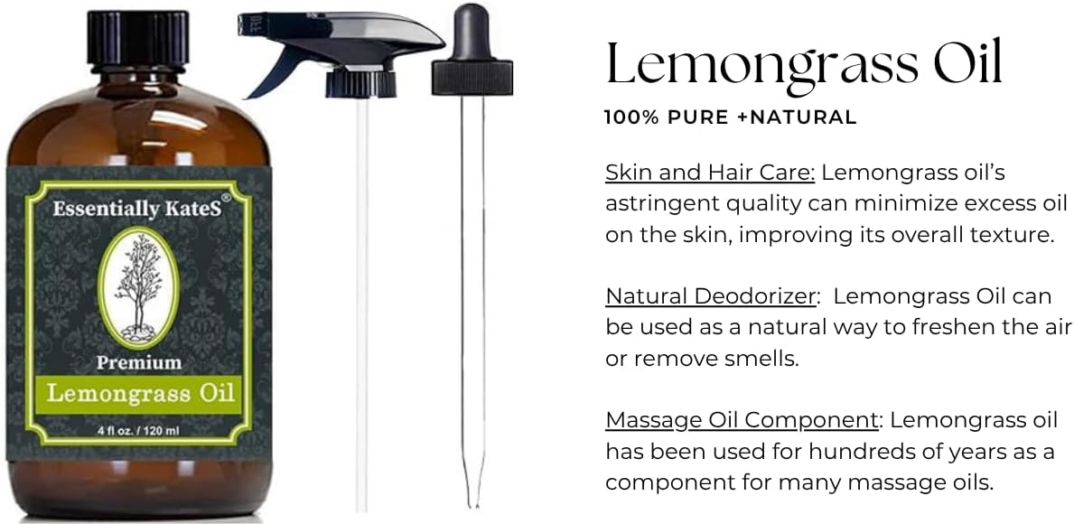 Thumbnail 2 de Lemongrass Essential Oil 4 Fl Oz ⚡