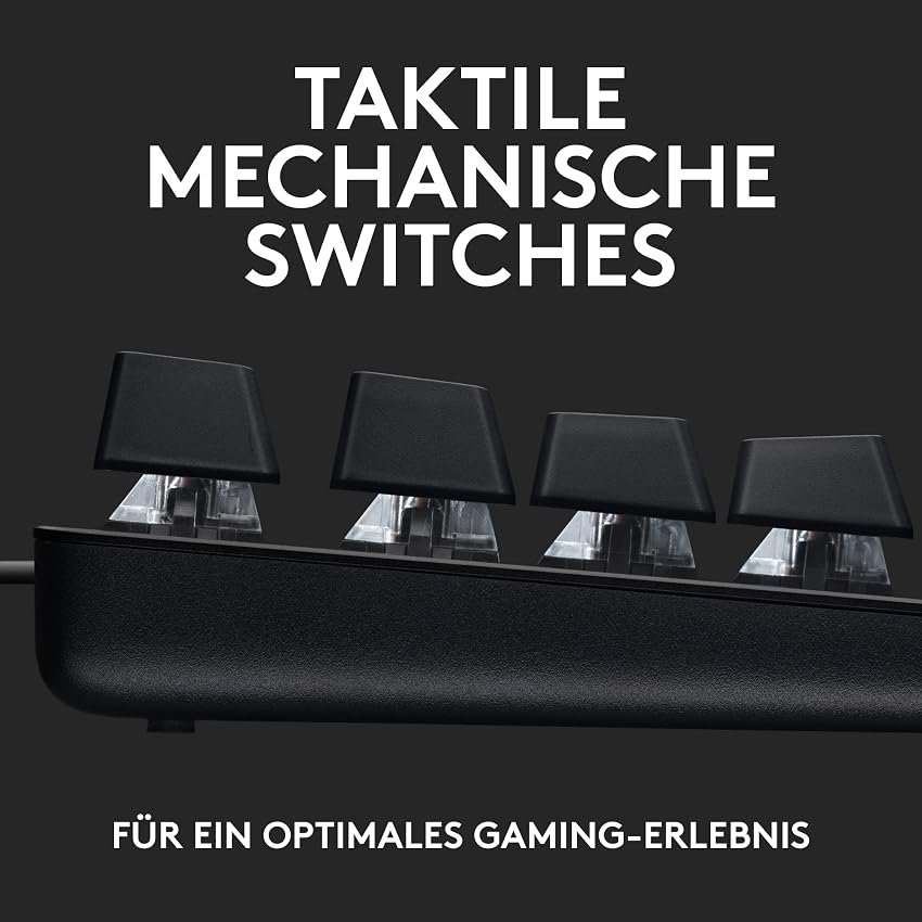 Detalle 2 de Logitech G413 TKL SE Teclado mecánico compacto QWERTZ ⌨