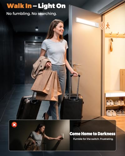Thumbnail 1 de VenzBlomia Under Cabinet Kitchen Lights 5 Pack with Motion Sensor (25cm)