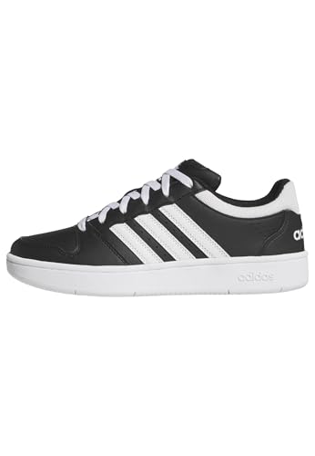 Detalle de adidas Men’s Hoops Classic Shoes in core Black/FTWR White/FTWR White (12 UK) – a practical everyday trainer