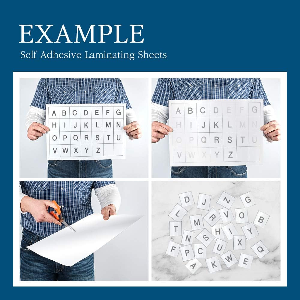 Thumbnail 6 de VIOLETTO Self Laminating Sheets, 8.7 x 12.2 in, 4 Mil, 20 Sheets