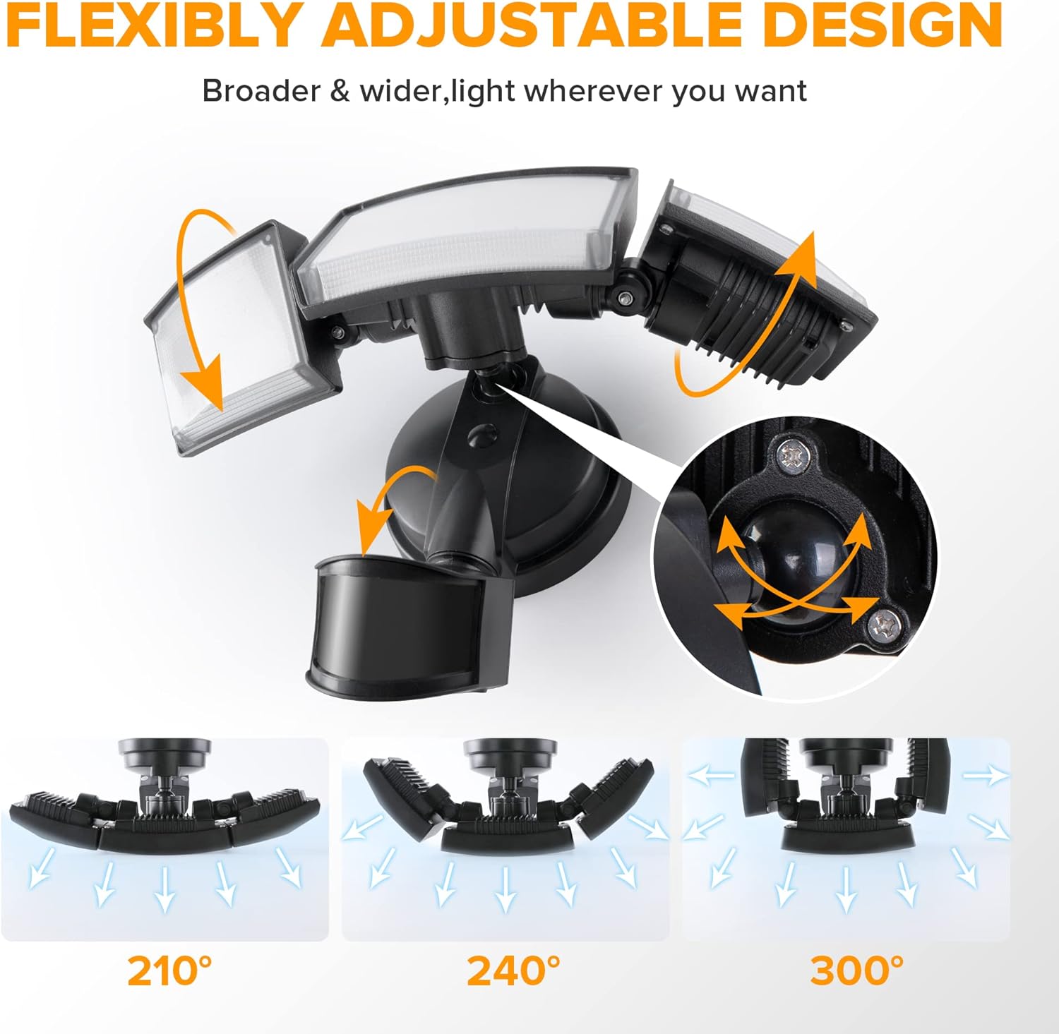 Thumbnail 6 de LUTEC LED security light 72W