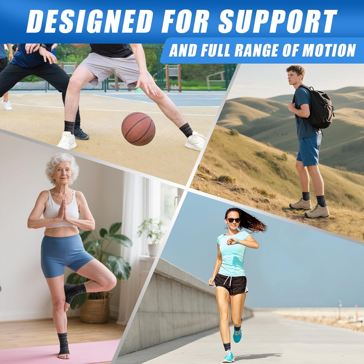 Thumbnail 6 de Chevillère de maintien Sport Lexniush (1 paire) — chevilles, entorse, tendon d’Achille et fasciite plantaire