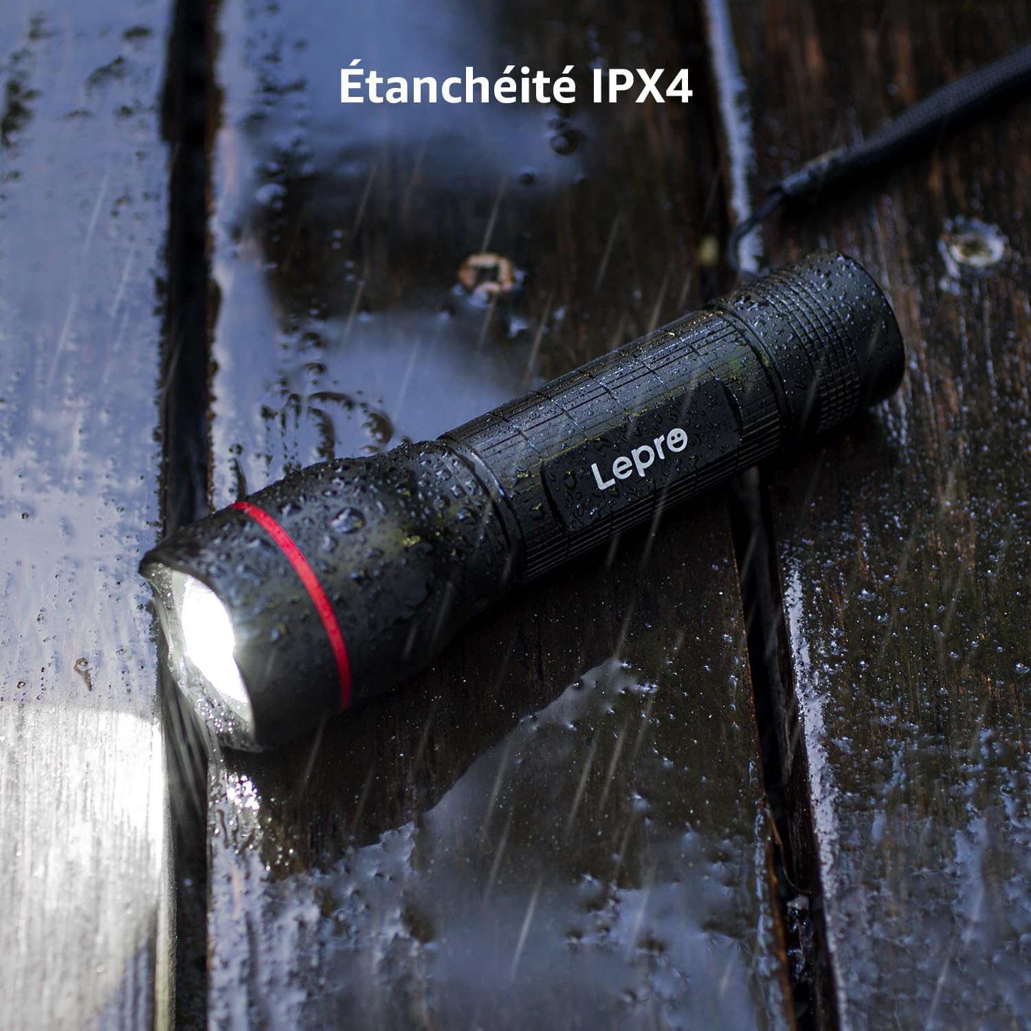 Detalle de Lepro LE2000 lampe torche 150 m