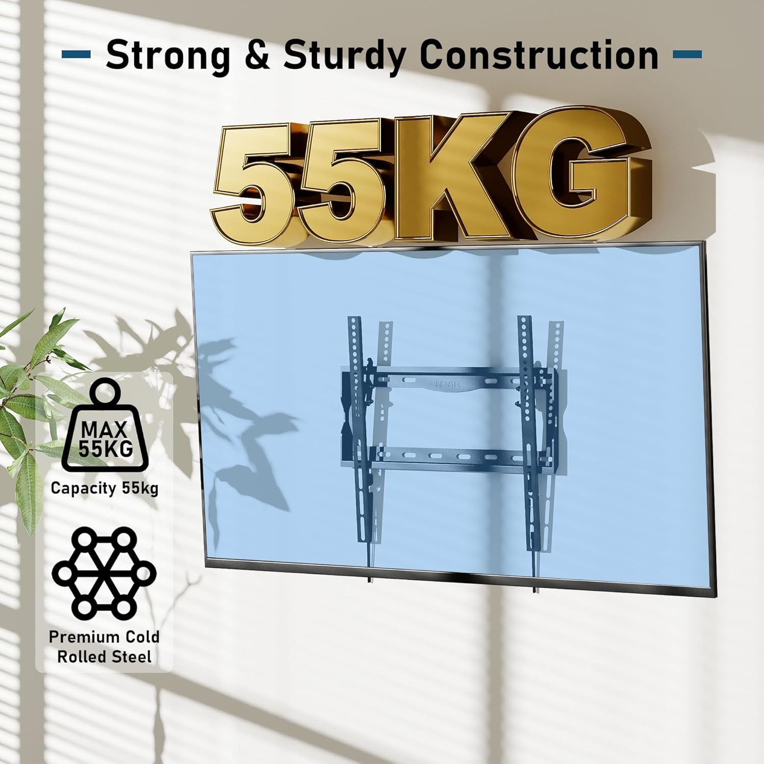 Detalle de BONTEC TV Wall Mount Bracket 55kg
