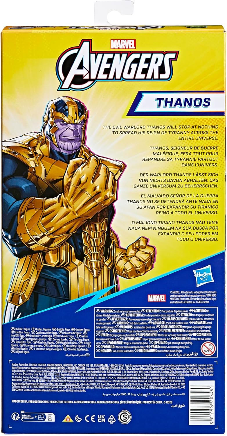 Detalle 2 de Marvel Avengers Titan Hero Series Blast Gear: Thanos (Classe Deluxe) 30 cm