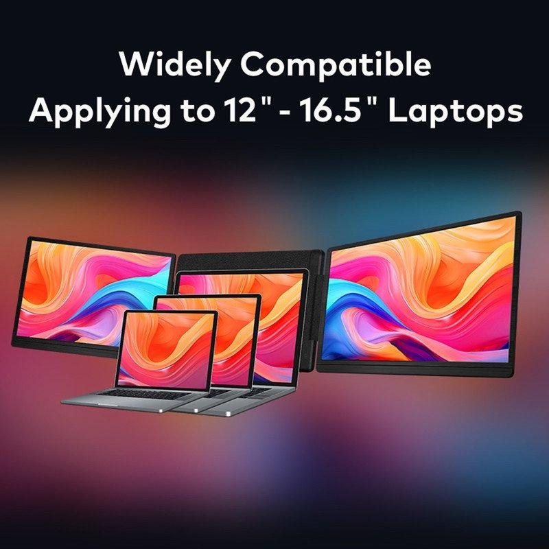 Detalle 2 de Monitor FOPO S7 14" FullHD+ IPS, doble pantalla plegable y USB-C/HDMI