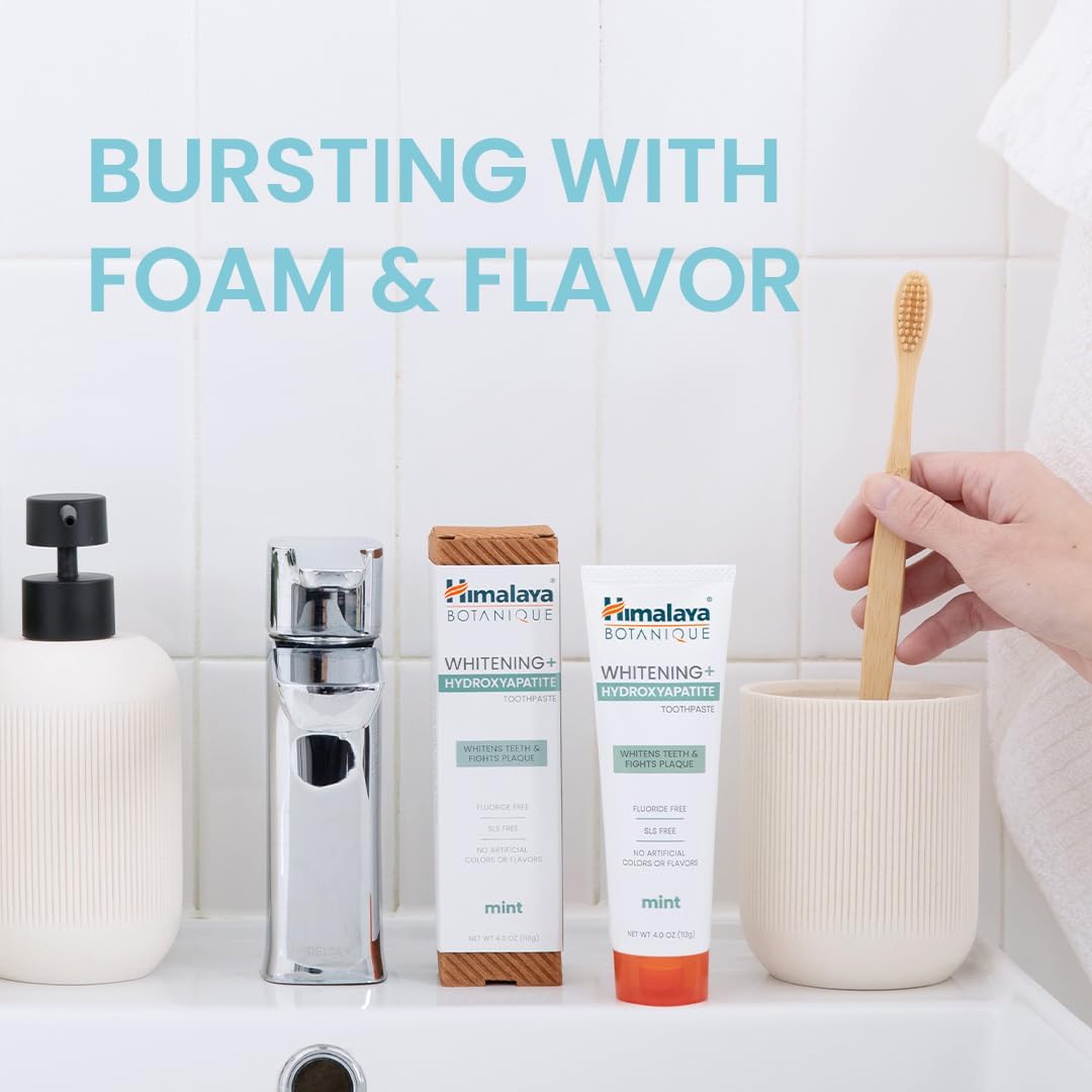 Thumbnail 3 de Himalaya Botanique Whitening + Hydroxyapatite Toothpaste, 113g