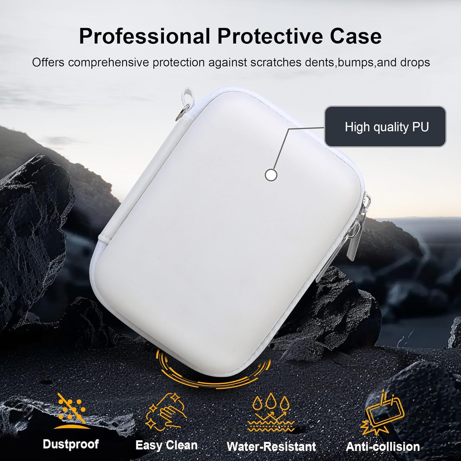 Thumbnail 5 de RAIALL Carrying Case for Canon IXUS 185/285 and Sony Cybershot DSC-W830 – Durable Hard Shell Travel Case