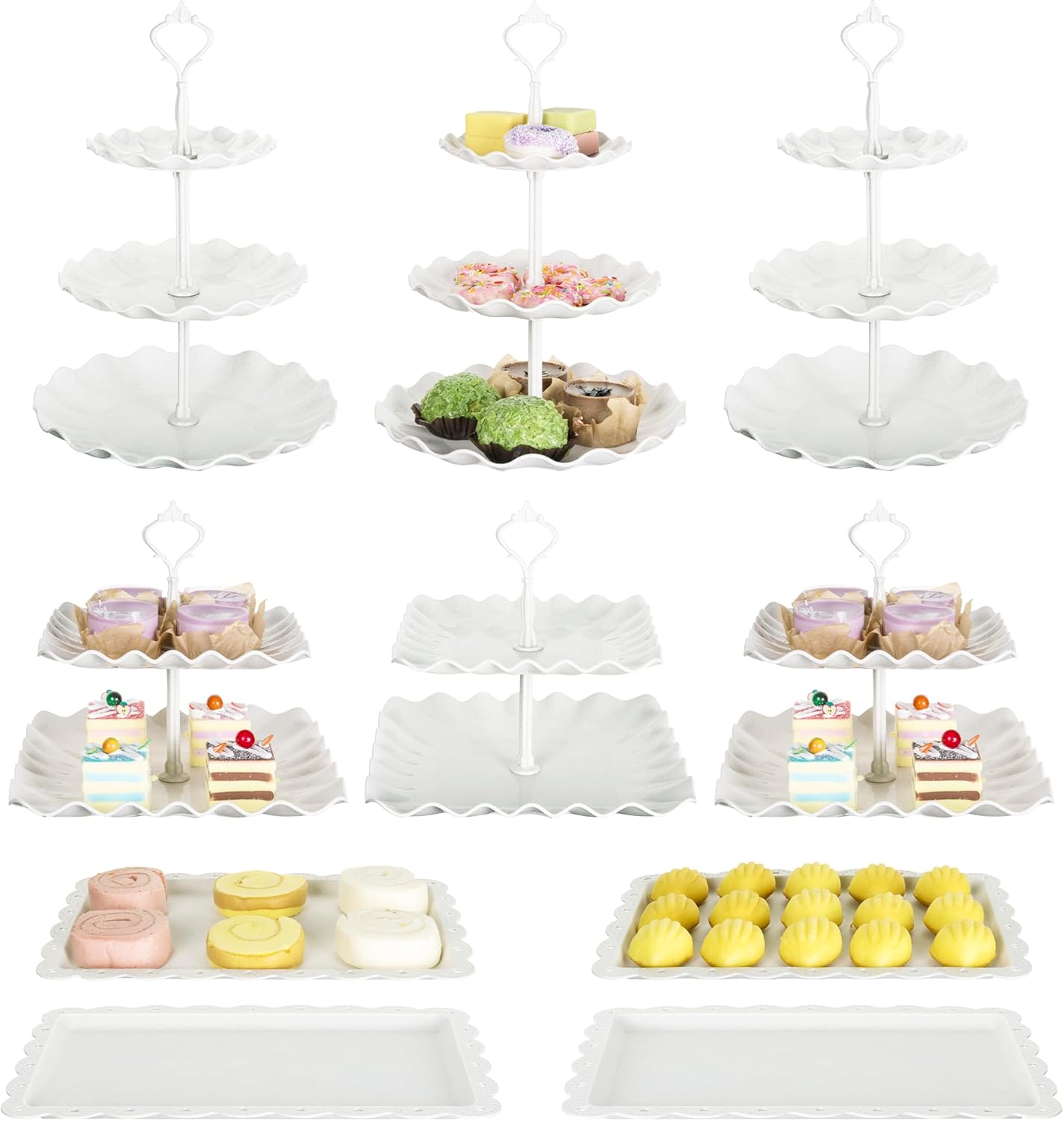 Thumbnail 6 de 10 PCS Cupcake Stand Holder 🍰