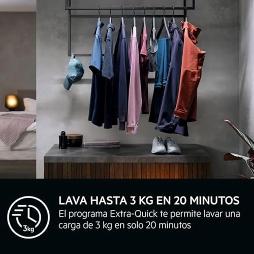 Thumbnail 3 de AEG LFA5I82RE lavadora 8 kg