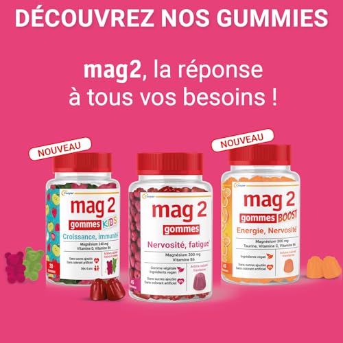 Detalle 2 de MAG 2 Gommes de magnésium, 45 gommes