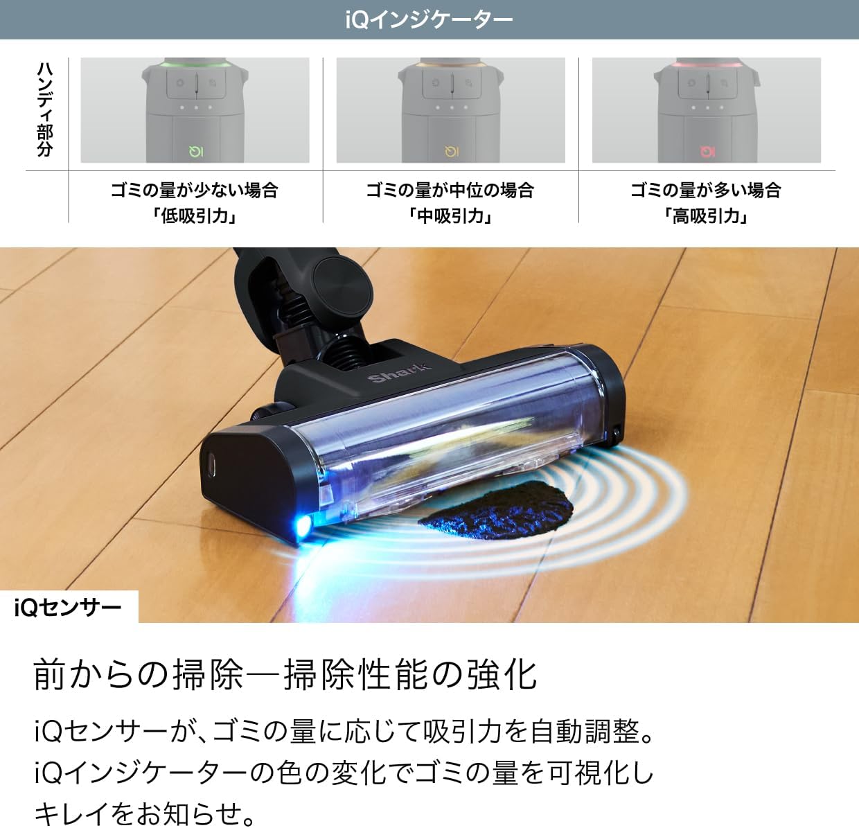 Thumbnail 6 de Shark LC701JBKNC EVOPOWER SYSTEM BOOST+ コードレススティッククリーナー、360°ノズル・自動ゴミ収集ドック付き